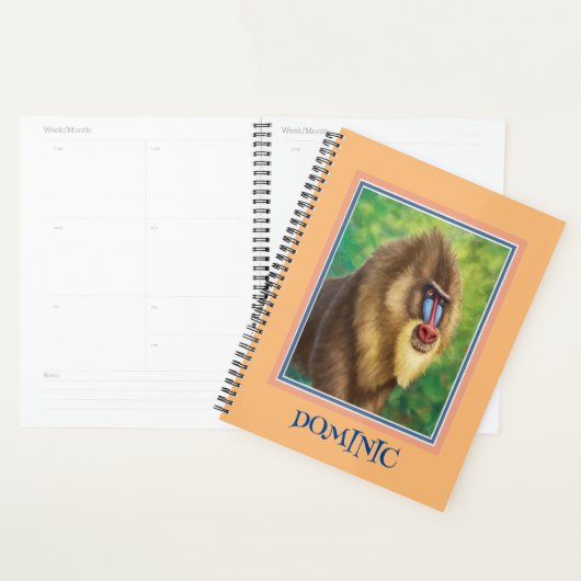 Jungle Wildlife/Mandrill Planer (Anzeige)