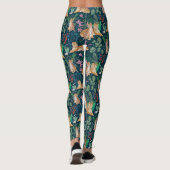 Jungle Wildlife Nature Wilde Katzen Tigers Leggings (Rückseite)