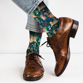 Jungle Wildlife Nature Wilde Katzen Tigers Socken