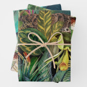 Jungle Wrapping Paper Geschenkpapier Set (Beispiel)