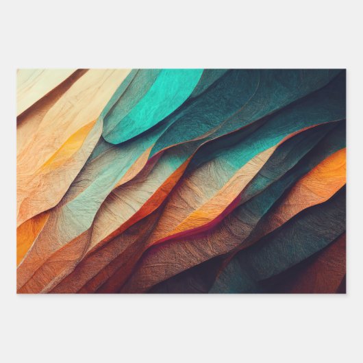 Jungle Wrapping Paper Geschenkpapier Set (Vorderseite 3)