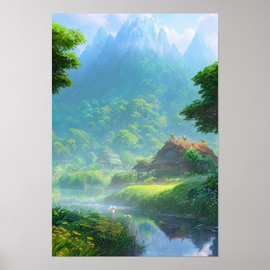 Jungle-Zuflucht Poster (Vorne)