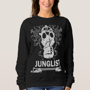 Junglis Dnb Drum N Bass Edm Rave Jungle Bass Dj Sweatshirt