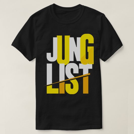 JUNGLIST schlecht T-Shirt (Design vorne)