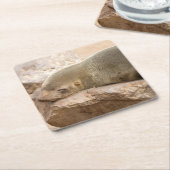 Jungmeer Rechteckiger Pappuntersetzer (angewinkelt)