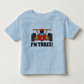 Jungs 3. Geburtstag Kleinkind T-shirt (Vorderseite)