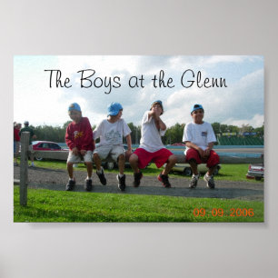 Jungs am Glenn Poster