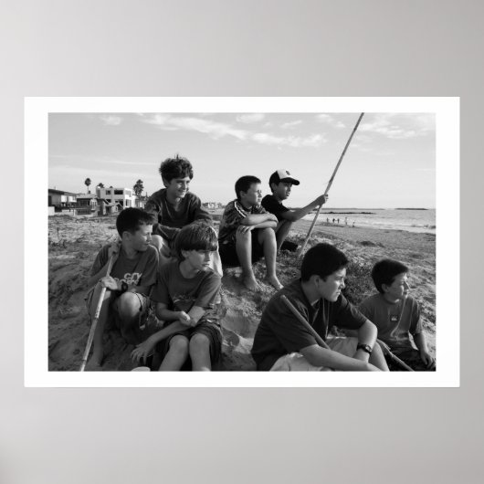 Jungs am Ventura Beach Poster (Vorne)