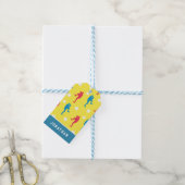 Jungs Baseball farbenfroher Spieler Star Kinder Na Geschenkanhänger (Mit Garn)