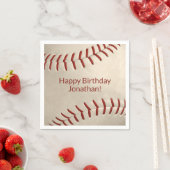 Jungs Baseball-Softball-Party Serviette (Beispiel)