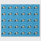 Jungs Baseball-Themenbroschüre Geschenkpapier (Flach)