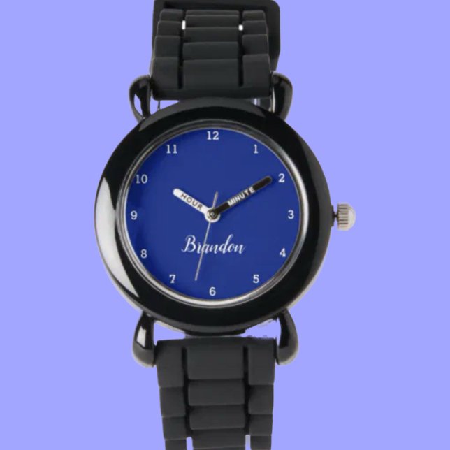 Jungs Cool Modernes Schwarzes Stilvolles Individue Armbanduhr (Von Creator hochgeladen)