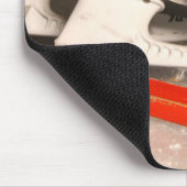 Jungs Eishockey ging zurück zum Schulmäuse Pad Mousepad (Ecke)