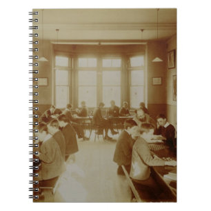 Jungs Erholungsraum im Deaf and Dumb Institute Notizblock