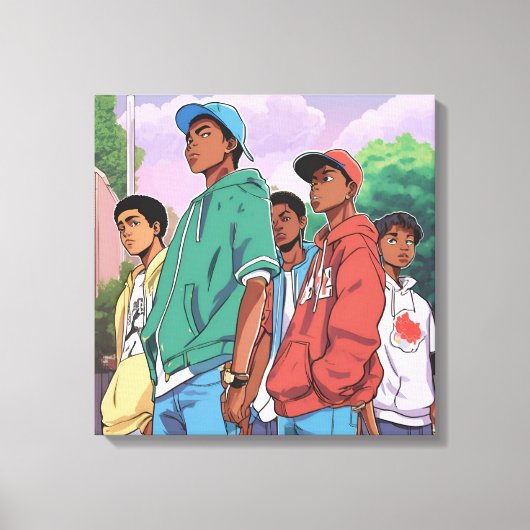 Jungs für Männer Leinwanddruck (Vorderseite)