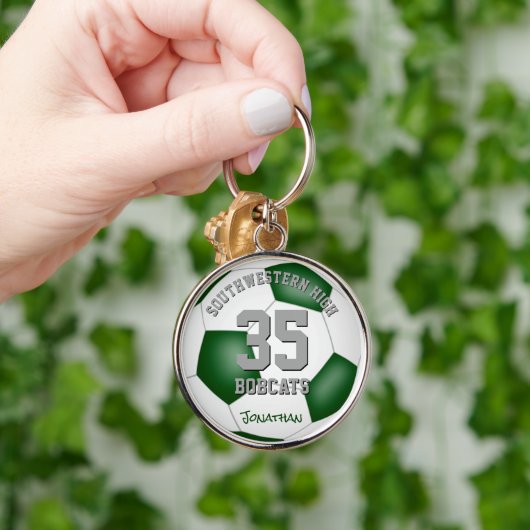 Jungs-Fußball Schlüsselanhänger (Hand)