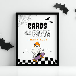 Jungs geile Halloween-Geburtstagskarten & Geschenk Poster