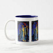 Jungs: Geist der Nacht - Maxfield Parrish Zweifarbige Tasse (Links)