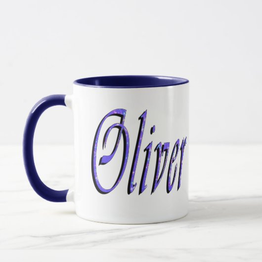 Jungs genannt Oliver, Tasse (Links)