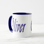 Jungs genannt Oliver, Tasse (Vorderseite Links)
