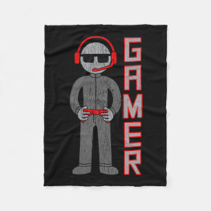 Jungs Geschenk für den besten Video-Game-Player. Fleecedecke