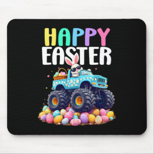 Jungs Happy Ostermonster Truck Ostereier Dog Mousepad