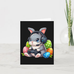 Jungs Happy Ostertag Bunny Egg Video Game Kinder i Karte