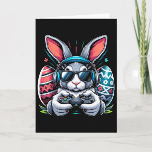 Jungs Happy Ostertag Bunny Egg Video Game Kinder i Karte