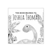 Jungs in diesem Buch gehören Blue Dinosaurier und Gummistempel (Prägung)