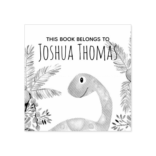 Jungs in diesem Buch gehören Blue Dinosaurier und Gummistempel (Prägung)