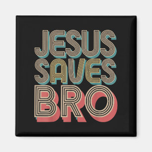Jungs Jesus Rette Bro Christlich ist König Gott so Magnet