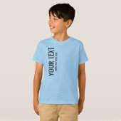 Jungs Kinder Best Cool Simple Modern Light Blue T-Shirt (Vorne ganz)