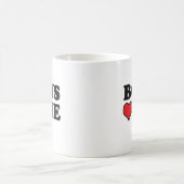 Jungs LIEBE ME Kaffeetasse (Mittel)