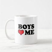 Jungs LIEBE ME Kaffeetasse (Links)