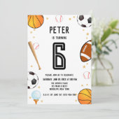 Jungs Moderner Kindergeburtstag Einladung (Stehend Vorderseite)