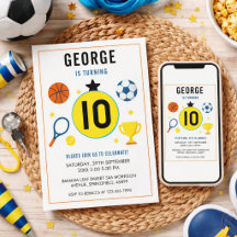 Jungs Moderner Kindergeburtstag | Game Day Party