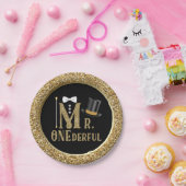 Jungs Mr ONEderful First Birthday Paper Tellers Pappteller (Party)