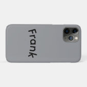 Jungs namens Frank, Case-Mate iPhone Hülle (Rückseite (Horizontal))