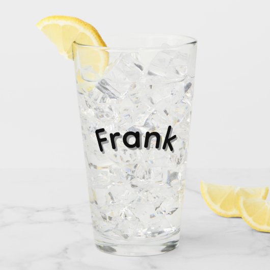 Jungs namens Frank, Glas (Vorderseite Ice)