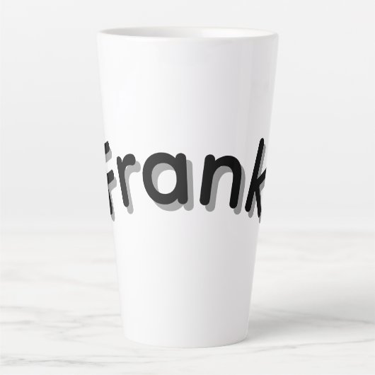 Jungs namens Frank, Milchtasse (Vorderseite)