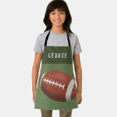 Jungs Niedlich Moderne Fußballsportkids Schürze (Insitu)