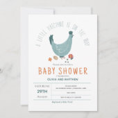 Jungs Niedlich moderne Hähnchendusche Einladung (Vorderseite)