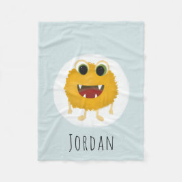 Jungs Niedlich und zeitgenössisch magische Monster Fleecedecke