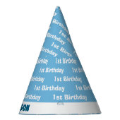 Jungs Niedlicher Kindergeburtstag für Flugzeuge Partyhütchen (Rechts)