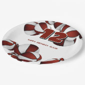 Jungs-Party Pappteller (Schrägansicht)