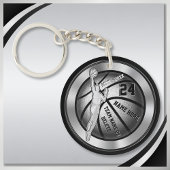 Jungs personalisierte Geschenke für Basketballspie Schlüsselanhänger