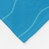 Jungs Personalisierter Choo-Zug Fleecedecke (Ecke)