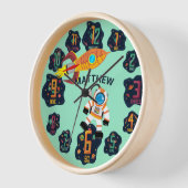 Jungs Raumfahrtflugzeug-Raketen Außerirdischen Wal Uhr (Winkel)