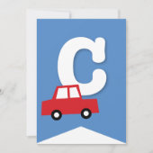 Jungs Spielzeug Kindermädchen Geburtstagsparty DIY Einladung (Vorderseite)