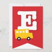 Jungs Spielzeug Kindermädchen Geburtstagsparty DIY Einladung (Vorderseite)